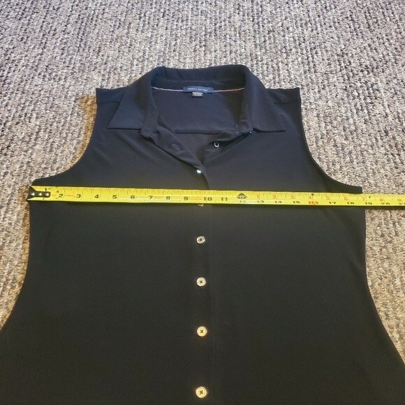 Tommy Hilfiger Sleeveless Blouse and Sports Bra - Preppy Business Casual Athlete - Picture 7 of 8